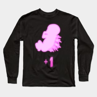 Gojira +1 Dorsal Fetus Pink Long Sleeve T-Shirt